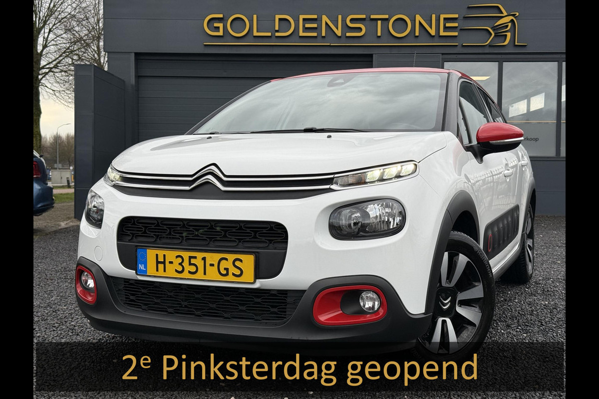 Citroën C3 1.2 PureTech S&S Feel 2e Eigenaar,Navi,Camera,Automaat,110pk,D-riem recent vv,Clima,Cruise,Pdc,Dealer Onderhouden,Lm velgen,Apk tot 05-2027