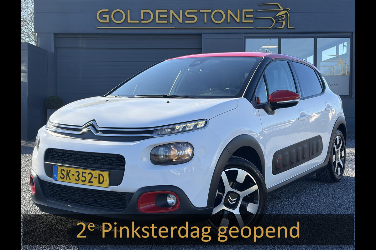 Citroën C3 1.2 PureTech S&S Shine 1e Eigenaar,Dealer Onderhouden,Navi,Camera,Pdc,Rijstrooksensor,110pk,Clima,Cruise,Lm velgen,D-riem vv in 2024,N.A.P,Apk tot 04-2027