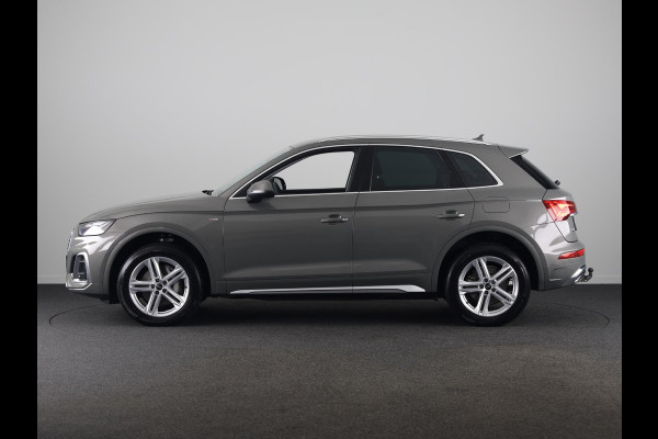 Audi Q5 50 TFSI e S edition 299 pk S-tronic | SOH 100% | Navigatie | Parkeersensoren | Achteruitrijcamera | Autom. airco (3 zones) | S-line