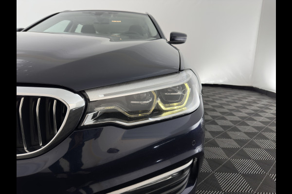 BMW 5 Serie Touring 520d High Executive *LEATHER | FULL-LED | MEMORY-PACK | HEATED-COMFORTSEATS | NAVI-FULLMAP | ECC | PDC | CRUISE | KEYLESS | TOWBAR |  20''ALU*