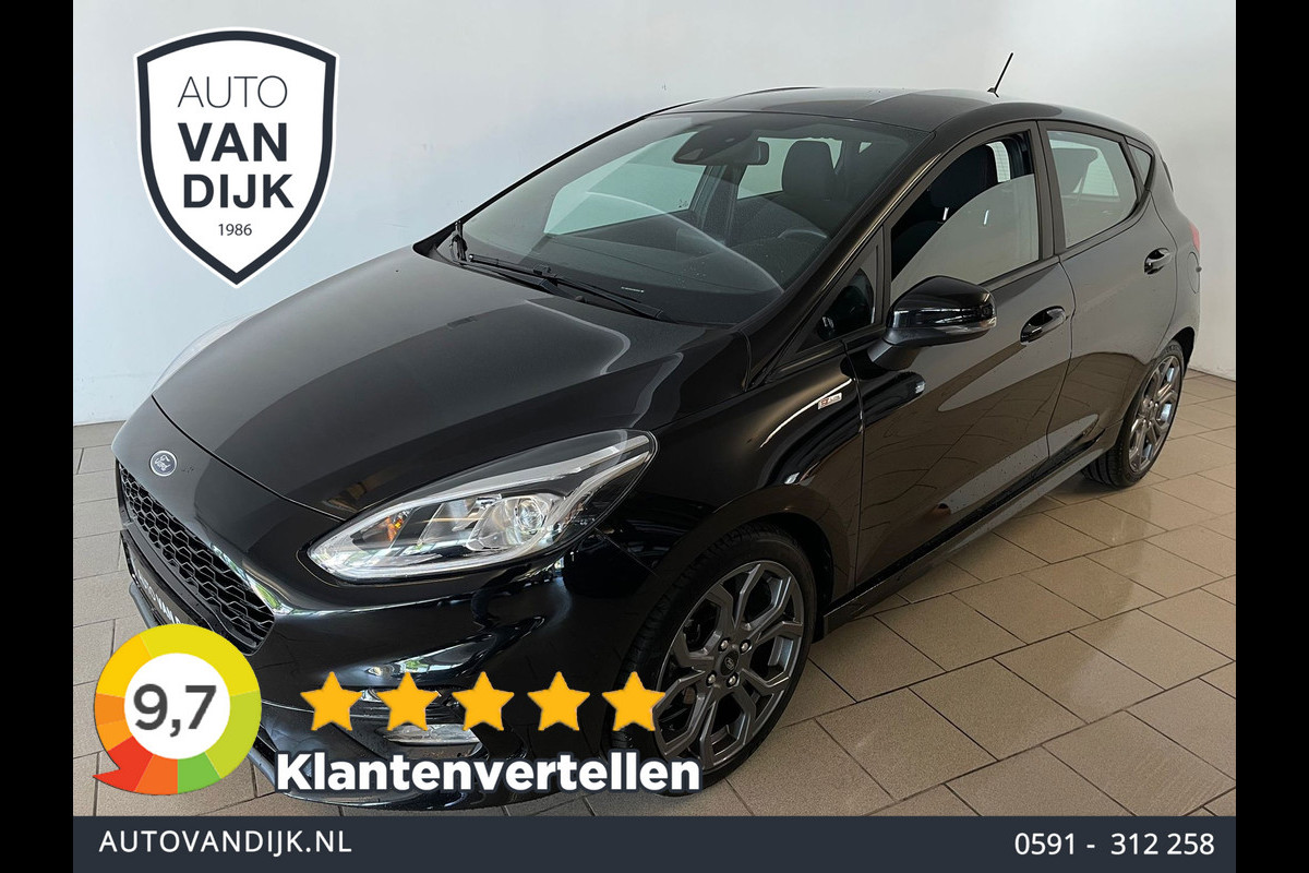 Ford Fiesta 1.0 EcoBoost ST-Line AIRCO NAVI CRUISE BLUETOOTH SCHERM VELGEN NIEUWSTAAT