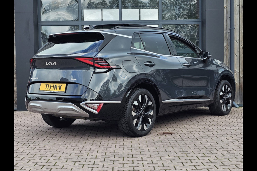 Kia Sportage 1.6 T-GDi Plug-in Hybrid AWD Spirit | Pano | LED | Trekhaak | Stoel & stuurverwarming | Keyless | Elek. achterklep | Elek. stoelen | ACC | All- seasons | Black pack |