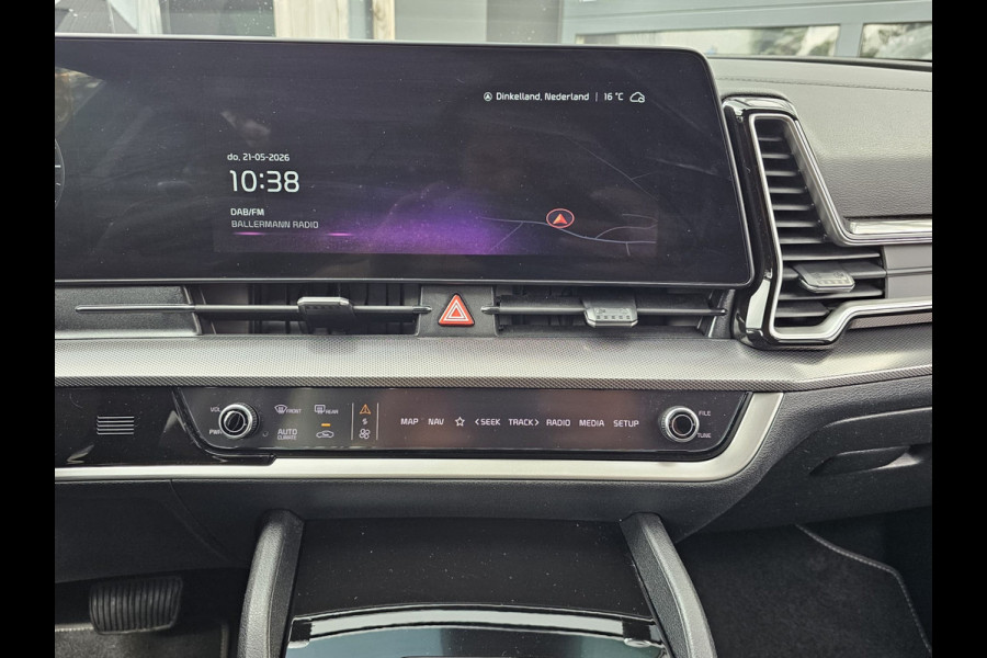 Kia Sportage 1.6 T-GDi Plug-in Hybrid AWD Spirit | Pano | LED | Trekhaak | Stoel & stuurverwarming | Keyless | Elek. achterklep | Elek. stoelen | ACC | All- seasons | Black pack |