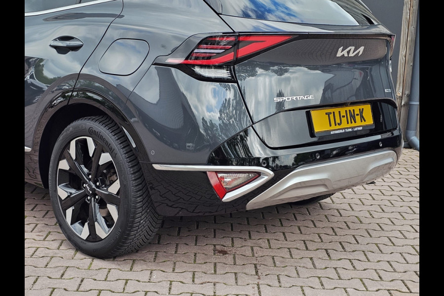 Kia Sportage 1.6 T-GDi Plug-in Hybrid AWD Spirit | Pano | LED | Trekhaak | Stoel & stuurverwarming | Keyless | Elek. achterklep | Elek. stoelen | ACC | All- seasons | Black pack |
