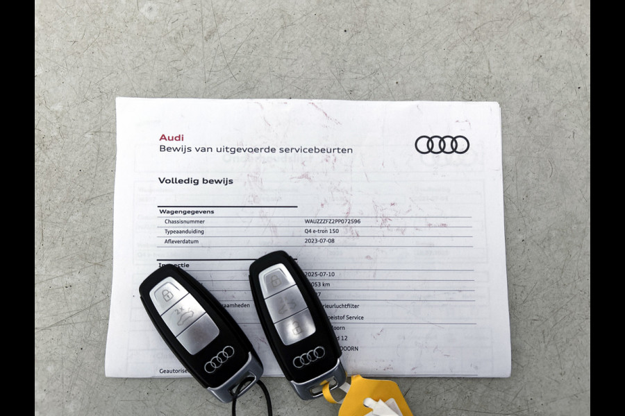 Audi Q4 e-tron 40e Advanced edition 150KW / 77 kWh / Trekhaak / Matrix-Led / Lmv 19"/ Apple Carplay / Cruise-ctr. / Apk 07-2027
