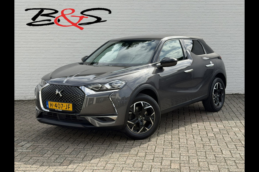 DS DS 3 Crossback 1.2 PureTech So Chic Camera Navigatie Carplay DAB Cruise Leder Lane assist