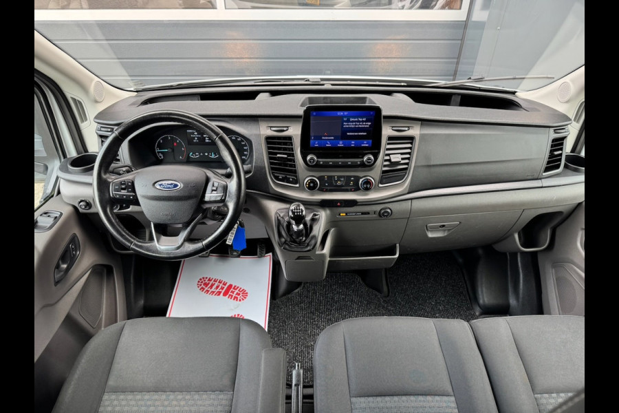 Ford Transit 350 2.0 TDCI L2H1 DC 4WD | Huif | CarPlay | Navi | Cruise | 7-persoons | Standkachel | Airco | Trekhaak | AWD 4x4