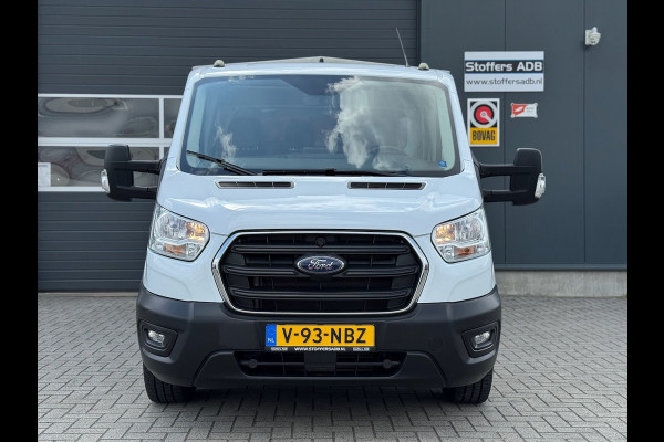 Ford Transit 350 2.0 TDCI L2H1 DC 4WD | Huif | CarPlay | Navi | Cruise | 7-persoons | Standkachel | Airco | Trekhaak | AWD 4x4
