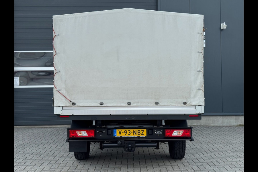 Ford Transit 350 2.0 TDCI L2H1 DC 4WD | Huif | CarPlay | Navi | Cruise | 7-persoons | Standkachel | Airco | Trekhaak | AWD 4x4