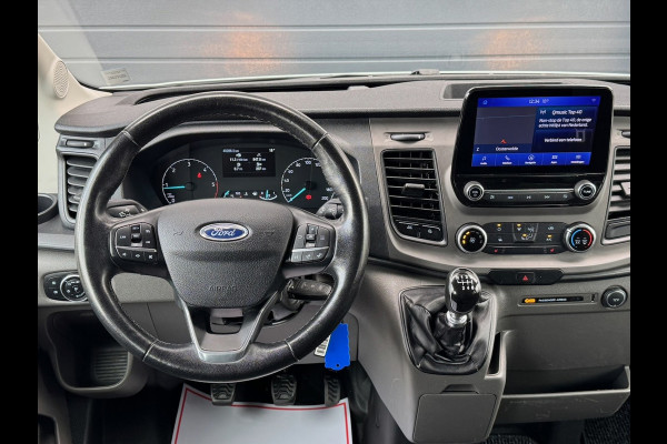 Ford Transit 350 2.0 TDCI L2H1 DC 4WD | Huif | CarPlay | Navi | Cruise | 7-persoons | Standkachel | Airco | Trekhaak | AWD 4x4