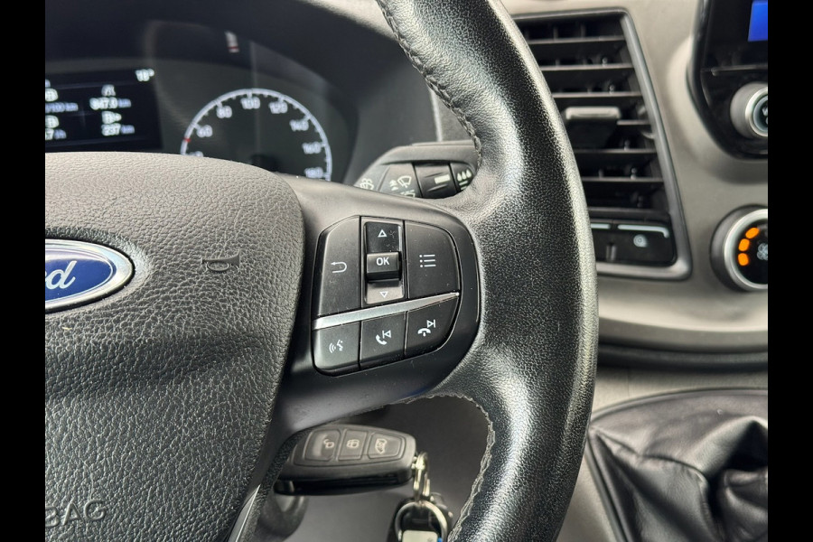 Ford Transit 350 2.0 TDCI L2H1 DC 4WD | Huif | CarPlay | Navi | Cruise | 7-persoons | Standkachel | Airco | Trekhaak | AWD 4x4