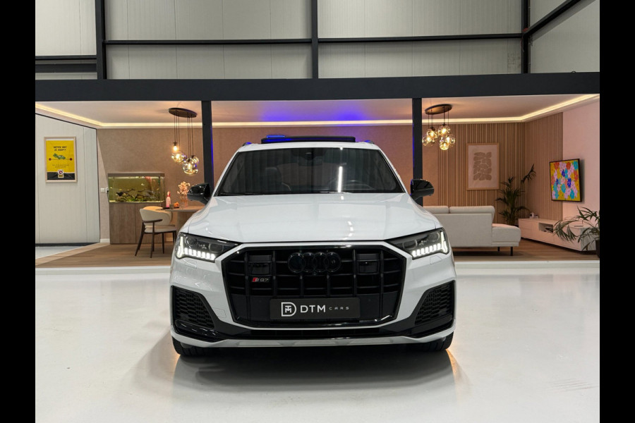 Audi SQ7 4.0 TDI Quattro 435pk Exclusive | Panoramadak | Trekhaak | Head-Up Display | Nachtzicht | Luchtvering| Carbon