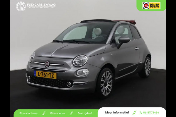 Fiat 500C 1.2 Lounge - Automaat - Navi - Airco - Cruise - LED