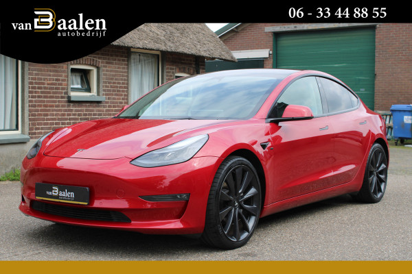 Tesla Model 3 Long Range AWD 75 kWh SOh 91,5% LEER PANO NAVI