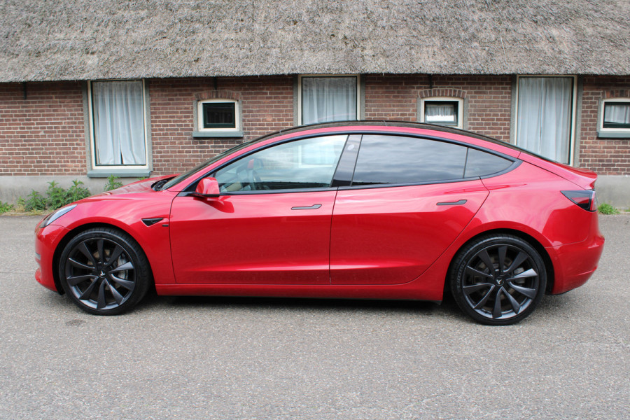 Tesla Model 3 Long Range AWD 75 kWh SOh 91,5% LEER PANO NAVI