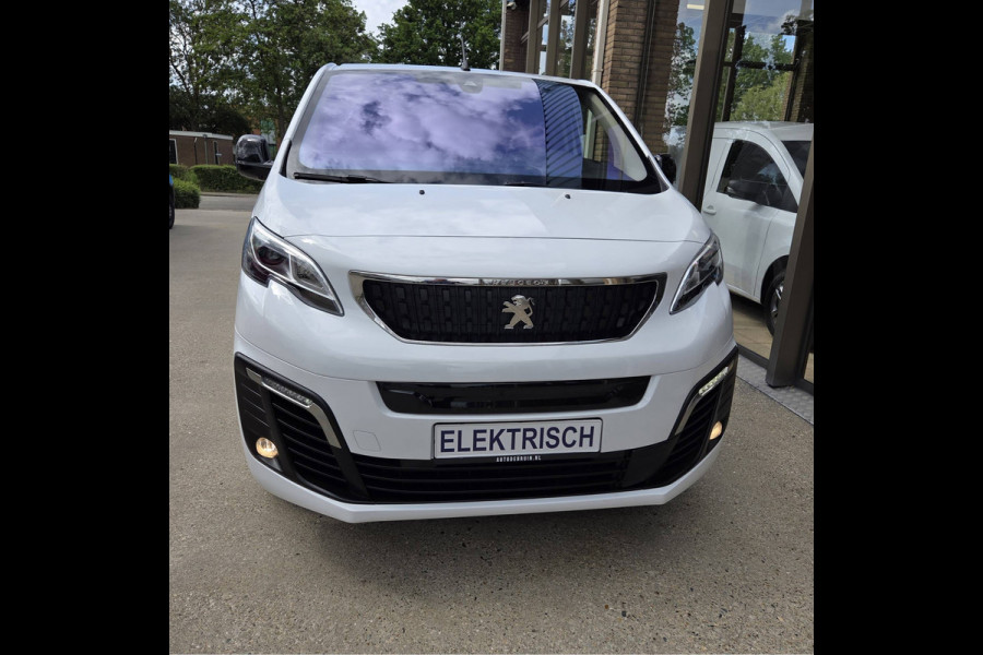 Opel e-Vivaro /Peugeot e-Expert Long L3 75 kWh Panoramazichtsysteem Stoelverwarming Airco Achteruitrijcamera