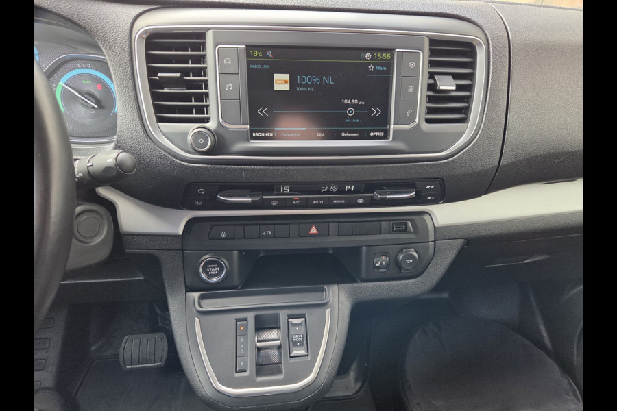 Opel e-Vivaro /Peugeot e-Expert Long L3 75 kWh Panoramazichtsysteem Stoelverwarming Airco Achteruitrijcamera