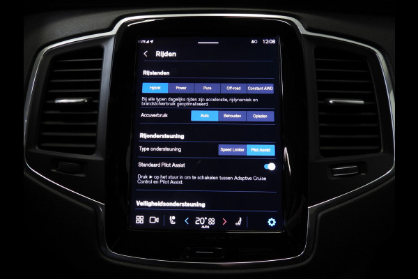 Volvo XC90 2.0 T8 Recharge AWD Core Bright 7-Pers. TREKH./LEER/LED/19"LMV!