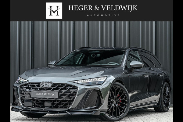 Audi A6 Avant 3.0 TFSI 368PK Quattro S-Edition | Achterasbesturing | B&O | Head-up | Luchtvering | 360 Camera | Carbon inleg | Panoramadak | Soft close | Memory seats | Elektr. verst. stuur |