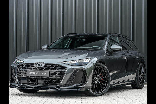 Audi A6 Avant 3.0 TFSI 368PK Quattro S-Edition | Achterasbesturing | B&O | Head-up | Luchtvering | 360 Camera | Carbon inleg | Panoramadak | Soft close | Memory seats | Elektr. verst. stuur |