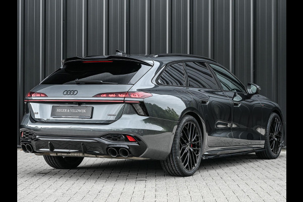Audi A6 Avant 3.0 TFSI 368PK Quattro S-Edition | Achterasbesturing | B&O | Head-up | Luchtvering | 360 Camera | Carbon inleg | Panoramadak | Soft close | Memory seats | Elektr. verst. stuur |