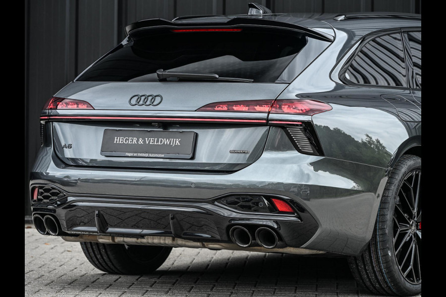 Audi A6 Avant 3.0 TFSI 368PK Quattro S-Edition | Achterasbesturing | B&O | Head-up | Luchtvering | 360 Camera | Carbon inleg | Panoramadak | Soft close | Memory seats | Elektr. verst. stuur |