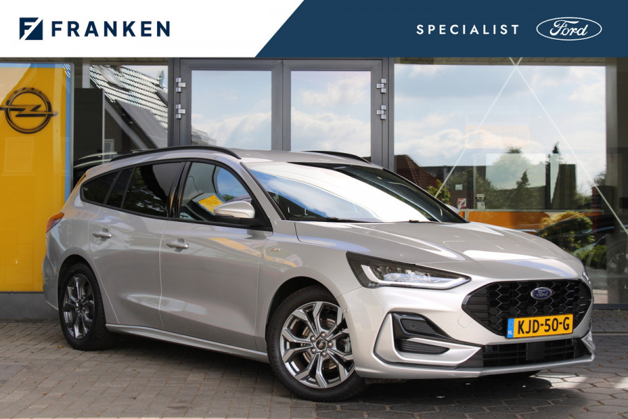 Ford FOCUS Wagon 1.0 EcoBoost Hybrid ST Line X | Leder UNIEK! | Trehaak | Winterpack | Adaptive cruise