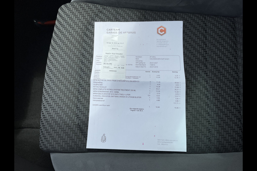 Volkswagen Golf 1.4 TSI Highline Business R-Line Adap.Cruise Navi Pdc Clima Led Voll.Onderhouden!