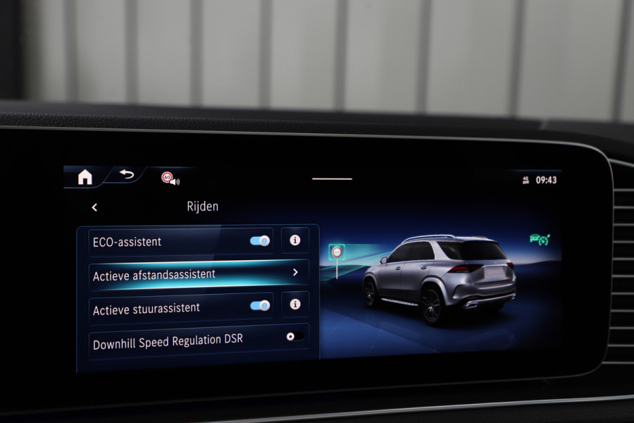 Mercedes-Benz GLE 400e AMG 4-Matic | 381PK | Luchtvering | Burmester | Keyless | Sfeerverlichting | Pano | Distronic+ | Multibeam | Trekhaak | 202
