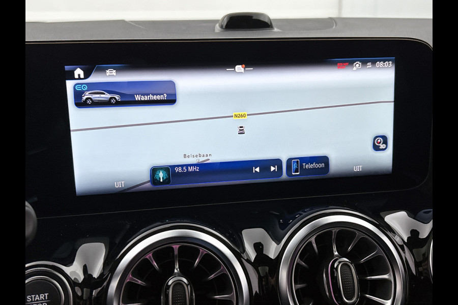 Mercedes-Benz EQA 250+ Business Solution AMG 71 kWh | Trekhaak | 20" multispaaks AMG velgen | Panoramaschuifdak | Smartphone integratie | 360° camera | Sierdelen in Star Pattern | Burmester Surround Sound |