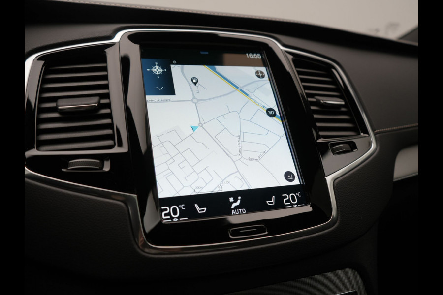Volvo XC90 T8 Recharge AWD Ultimate Dark LONG RANGE 7 Persoons PHEV 455pk Dealer O.H. | Trekhaak Af Fabriek | Panodak | Head Up | Adaptive Cruise | Harman / Kardon | Lederen Sportstoelen Memory & Verwarmd | 360 Camera | Keyless | Blis | Stuur Verwarmd | 22"L.M | Plug In Hybrid |