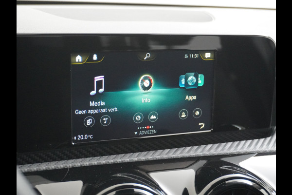 Mercedes-Benz A-Klasse 180 Navi Virtual-Cockpit AMG Camera Ecc Cruise Control Pdc Keyless Stoelverwarming Regen-Lichtsensor Led Lmv Bluetooth