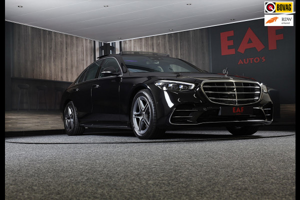 Mercedes-Benz S-Klasse 580 e 4MATIC AMG Line / Head Up / Chauffeurspakket / TV Schermen / 360 Camera / Burmester / Pano / Leder