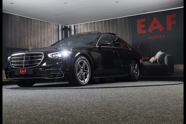 Mercedes-Benz S-Klasse 580 e 4MATIC AMG Line / Head Up / Chauffeurspakket / TV Schermen / 360 Camera / Burmester / Pano / Leder
