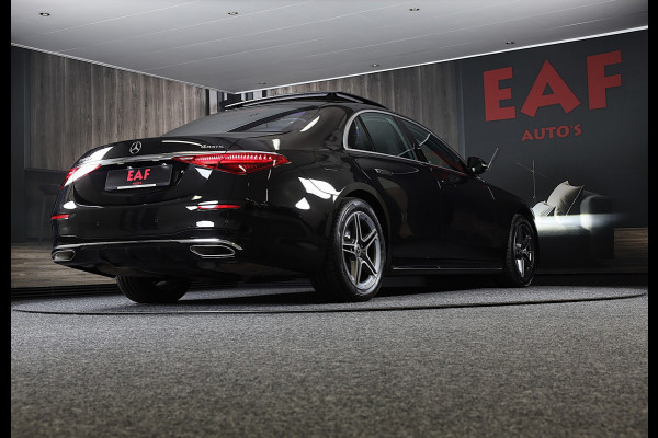 Mercedes-Benz S-Klasse 580 e 4MATIC AMG Line / Head Up / Chauffeurspakket / TV Schermen / 360 Camera / Burmester / Pano / Leder