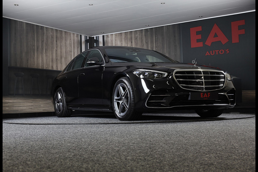 Mercedes-Benz S-Klasse 580 e 4MATIC AMG Line / Head Up / Chauffeurspakket / TV Schermen / 360 Camera / Burmester / Pano / Leder