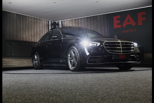 Mercedes-Benz S-Klasse 580 e 4MATIC AMG Line / Head Up / Chauffeurspakket / TV Schermen / 360 Camera / Burmester / Pano / Leder