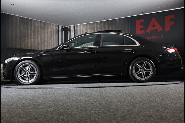 Mercedes-Benz S-Klasse 580 e 4MATIC AMG Line / Head Up / Chauffeurspakket / TV Schermen / 360 Camera / Burmester / Pano / Leder