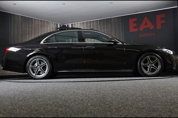 Mercedes-Benz S-Klasse 580 e 4MATIC AMG Line / Head Up / Chauffeurspakket / TV Schermen / 360 Camera / Burmester / Pano / Leder