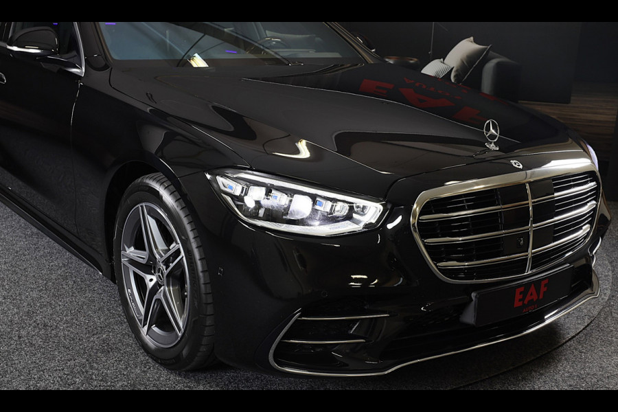 Mercedes-Benz S-Klasse 580 e 4MATIC AMG Line / Head Up / Chauffeurspakket / TV Schermen / 360 Camera / Burmester / Pano / Leder