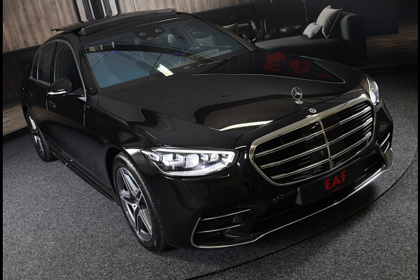 Mercedes-Benz S-Klasse 580 e 4MATIC AMG Line / Head Up / Chauffeurspakket / TV Schermen / 360 Camera / Burmester / Pano / Leder