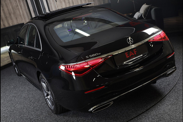 Mercedes-Benz S-Klasse 580 e 4MATIC AMG Line / Head Up / Chauffeurspakket / TV Schermen / 360 Camera / Burmester / Pano / Leder