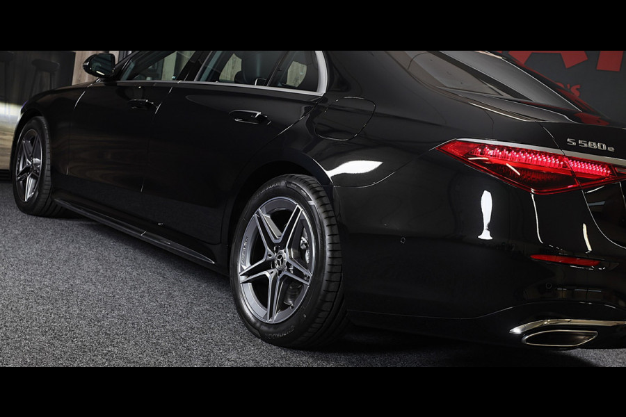 Mercedes-Benz S-Klasse 580 e 4MATIC AMG Line / Head Up / Chauffeurspakket / TV Schermen / 360 Camera / Burmester / Pano / Leder