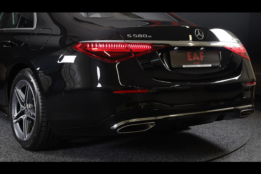 Mercedes-Benz S-Klasse 580 e 4MATIC AMG Line / Head Up / Chauffeurspakket / TV Schermen / 360 Camera / Burmester / Pano / Leder