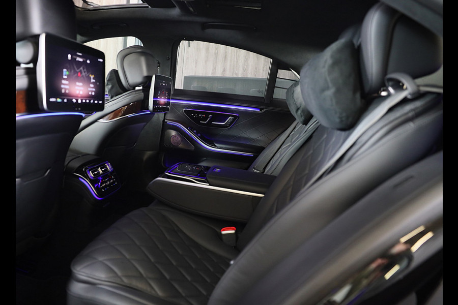 Mercedes-Benz S-Klasse 580 e 4MATIC AMG Line / Head Up / Chauffeurspakket / TV Schermen / 360 Camera / Burmester / Pano / Leder