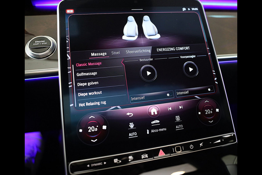 Mercedes-Benz S-Klasse 580 e 4MATIC AMG Line / Head Up / Chauffeurspakket / TV Schermen / 360 Camera / Burmester / Pano / Leder