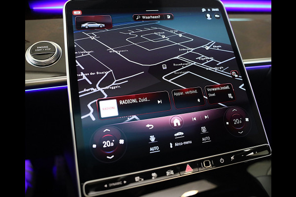 Mercedes-Benz S-Klasse 580 e 4MATIC AMG Line / Head Up / Chauffeurspakket / TV Schermen / 360 Camera / Burmester / Pano / Leder