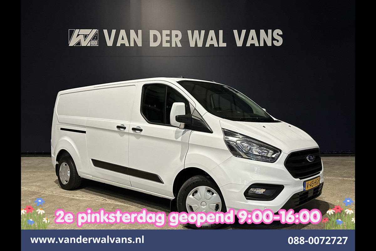 Ford Transit Custom 2.0 TDCI L2H1 Euro6 *Rijklaar Direct Rijden* Airco | Camera | Android auto | Cruisecontrol | Parkeersensoren verwarmde voorruit, bijrijdersbank, 2800kg trekvermogen