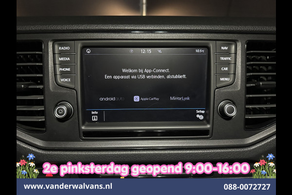 Volkswagen Crafter 2.0 TDI 177pk L3H3 L2H2 Euro6 Airco | Camera | Navigatie | Apple Carplay | Cruisecontrol Android Auto, Chauffeursstoel, 3000kg trekvermogen, Massagestoel