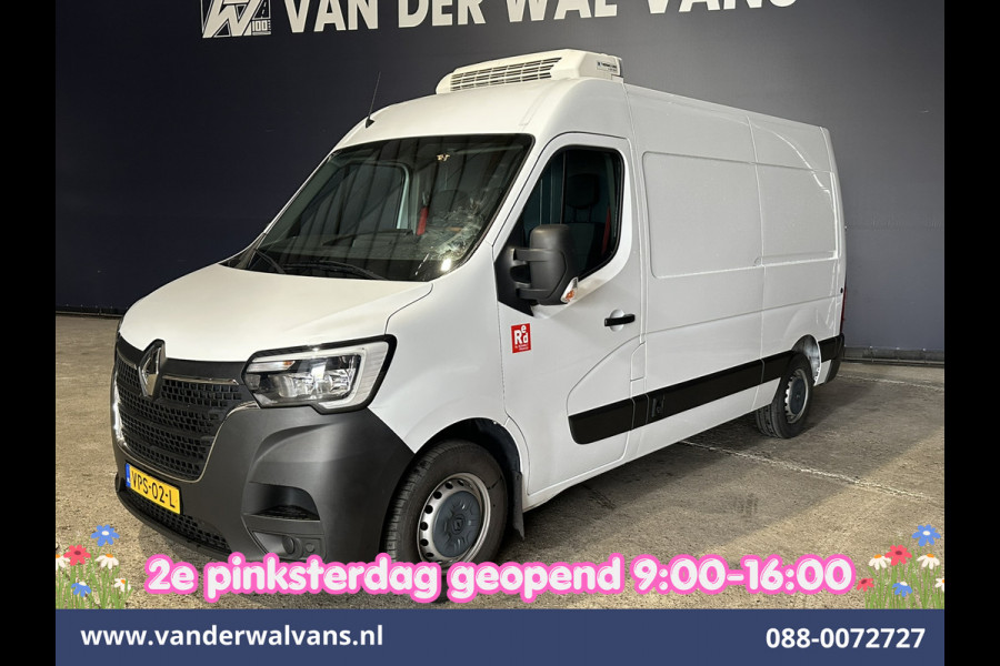 Renault Master 2.3 dCi 136pk L2H2 Koelwagen Thermoking V-300 MAX Vriezen -20°C tot verwarmen + 20°C Dag + Nacht Euro6 Airco | Navigatie Camera, 2500kg Trekhaak, Cruisecontrol, LED, Parkeersensoren, Bijrijdersbank